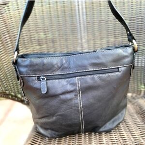 Croft and Barrow Leather Shoulder Bag